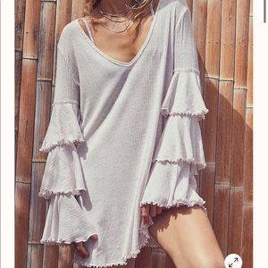 Free people beach mini dress